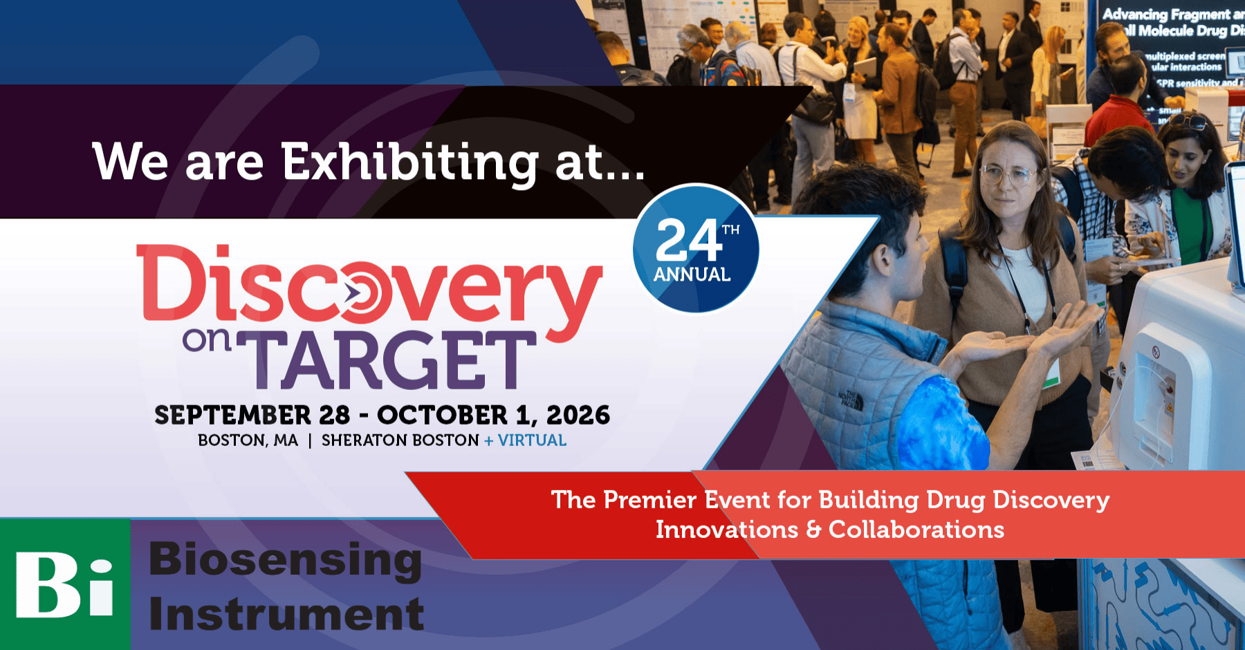 Biosensing will be at Discovery on Target 2026!